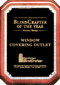 Comfortex Blindcrafter Award